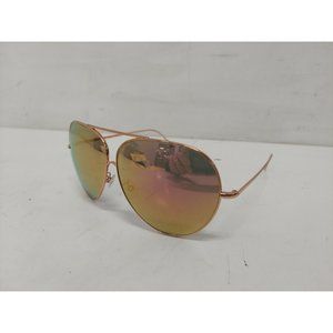 Superiore (Rebranded) Aviator Sunglasses Copper/Rose Gold, Pink Mirror Lens NwoT
